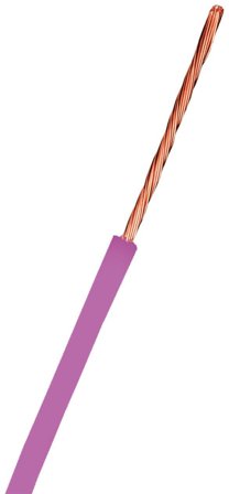 Nexans 11018140-011 Koblingskabel RK 90°C (H05V2-K) RK 0.75, fiolett, ring 100 m, Stikkontakter & kabler