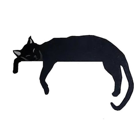 Metall Søt Katte Dørkarm Katte Dørkarm Hjørnedekorasjon Hjeminnredning Dørdekorasjon Skilt D