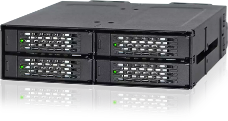 ICY DOCK ToughArmor MB699VP-B V3 - lagringsdrevhylse - PCIe 4.0 - U.2, U.3