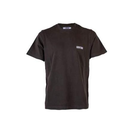 Mauro Grifoni, T-Shirts Zwart, Heren, Maat:M