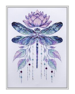 Kirjontapakkaus Taulu Sudenkorento-Abris Art