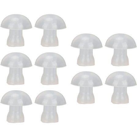 Høreapparat ørepropper, 10 stk. Universal høreapparat kupler - Sma