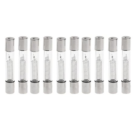 10 stk 5kv 0.8a 800ma Mikrobølgeovn Sikring Universal Patronsikring Hurtig Blåsing