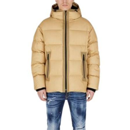 Dsquared2 Down Jas , Beige , Heren , Maat: L