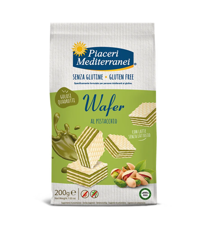 Piaceri Mediterranei Wafer Pistacchio 200 g