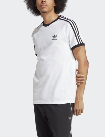 adidas Originals 3-Stripes Tee - White - XXL