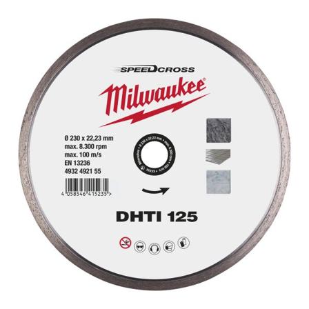 Milwaukee SPEEDCROSS DHTI 4932492155 Katkaisulaikka Ø125x22,23 mm, Koneiden tarvikkeet & käyttöosat