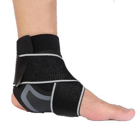 Ankelstøtte for kvinner og menn, ankelbandasje for forstuet ankel, plantar fasciitt, akillessenebetennelse, ankelskader, rehabilitering etter sport, 