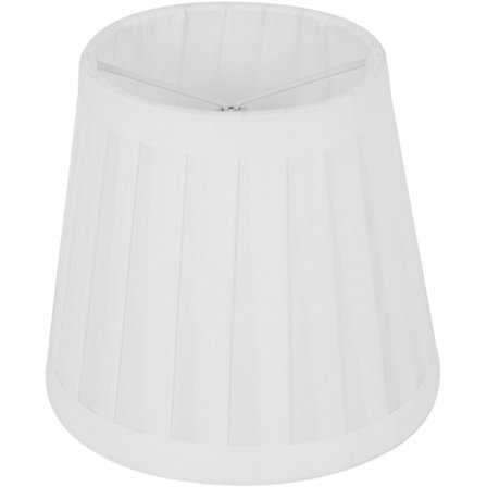 Vintage kangaslampunvarjostin pöytätyöpöydän sängyn peitteen pidike kattokruunu valkoinen