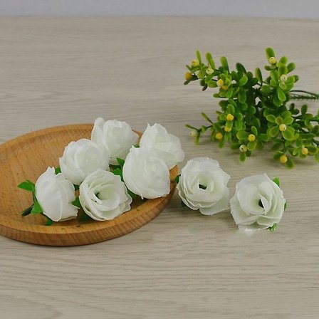 50 stk. Kunstige Blomsterhoveder Kunstige Blomster Simulation Kunstige Blomster Dekoration