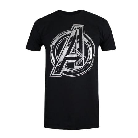 Avengers Infinity War Logo T-shirt För Män L Svart