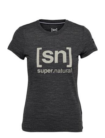 W Essential I.d. Tee Grey Super.natural