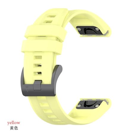 26mm silikonarmband för Garmin fenix 7X 7 7S 6X 6 Pro 6S 5 5X Plus Smartwatch Armband för Garmin Descent mk2i mk3 51