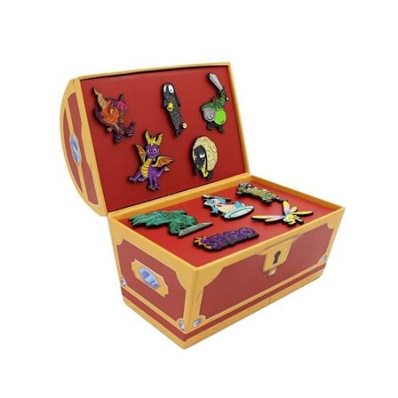 Spyro The Dragon Chest inklusive 10 officielle pins (Limited Edition)
