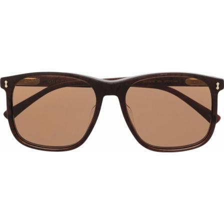 Gucci, Glasses Brązowy, Mężczyzna, Rozmiar: ONE Size