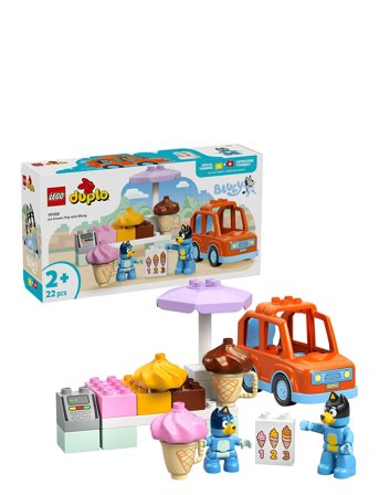 LEGO | Bluey Ice Cream Trip With Bluey Toddler Toy 10458 | ONE SIZE