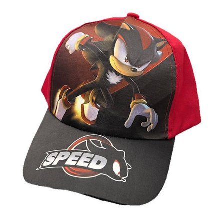 Sonic Anime Tegneserie Baseball Kasket til Børn, Justerbar Kasket med Print