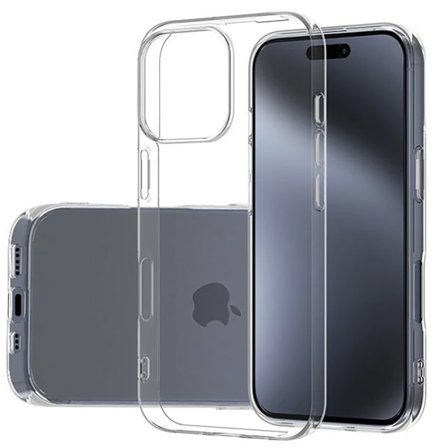 iPhone 16 Pro Max - Nytt Elegant och Tunt Silikonskal för Maximalt Skydd