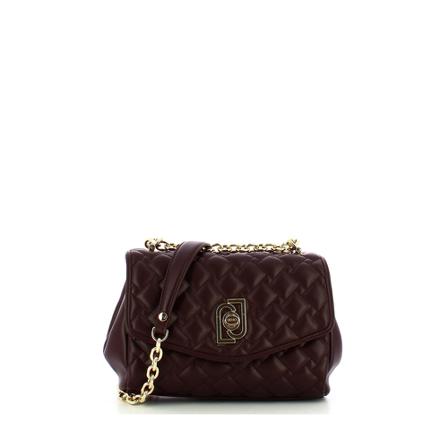 Liu Jo, Eco -sustainable shoulder bag MATRASSé Zwart, Dames, Maat:ONE Size