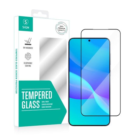 SiGN Samsung Galaxy S25 Plus Screen Protector Tempered Glass Ultrasonic fingerprint unlock