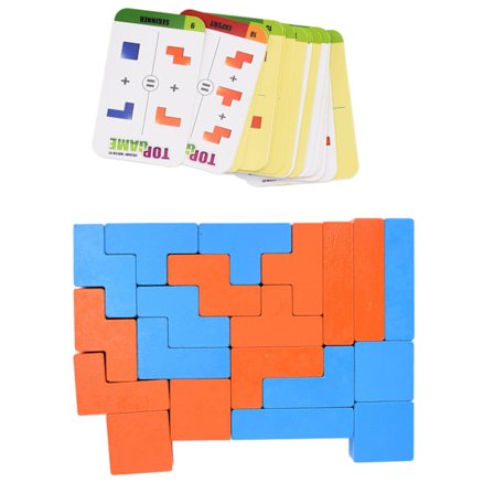 Venäläiset rakennuspalikat Lasten kokoonpanorakennuspalikat Lelut Palapelit Varhaiskasvatus Puulelut