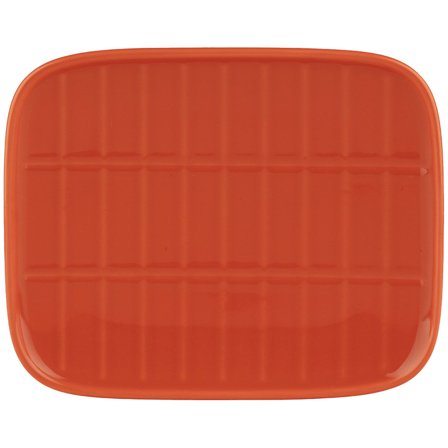 Marimekko Tiiliskivi tallerken 15 x 12 cm, orange | KitchenOne