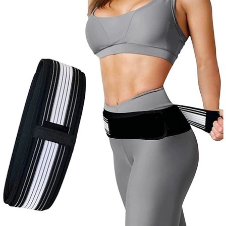 Belte Nedre Rygg Bekkenstøttebelte Isjias Lumbal Smertelindring Rygg