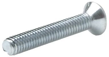 Arvid Nilsson 53606080 Krysskrue M6, 4.8, FZB DIN 965 A M6 x 80 mm, 100-pakning, Innfesting