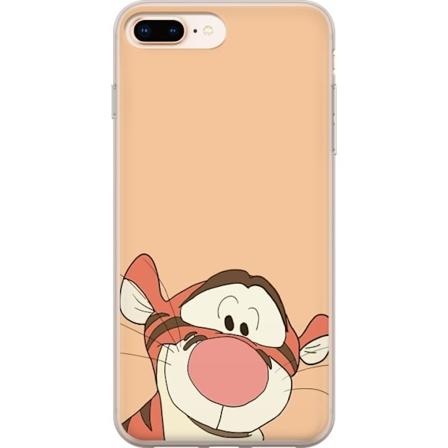 Apple iPhone 8 Plus Läpinäkyvä kuori Tiger HEJ!