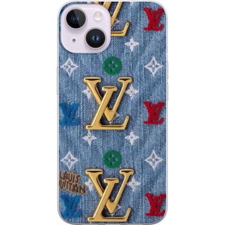 Kompatibel Mobilcover til Apple iPhone 14 LV Mønster Luksus Mode Designer