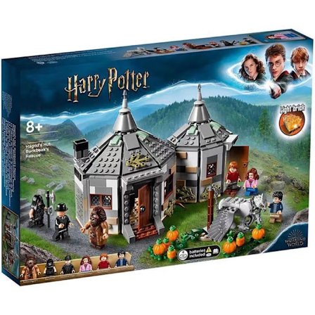 496 stykker Harry Potter Hagrids Hytte byggeklodser samlede børnelegetøj