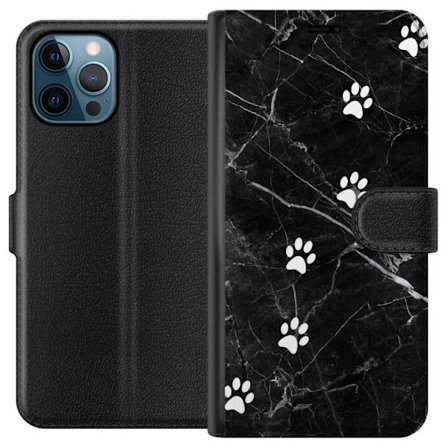 Kompatibel Tegnebogsetui til Apple Apple iPhone 12 Pro Max tasker