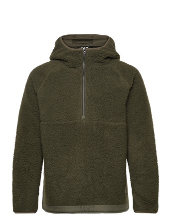 H2O Langli Pile Anorak - Green - S