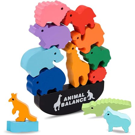 Puupalikat, Montessori-peli, tasapainopelit, kehitys