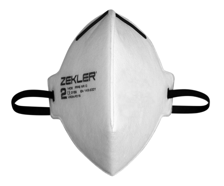 Zekler 1402 Halvmaske 3-pakning, filtrere, Ånderettsvern