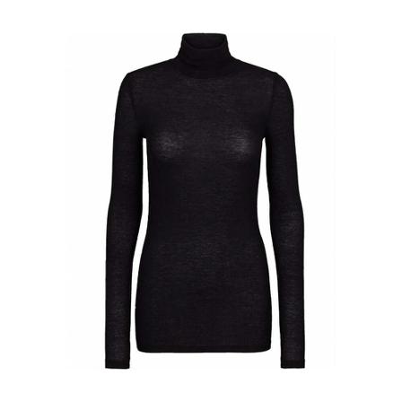Bruuns Bazaar Turtlenecks Sort, Dame Rullekraver