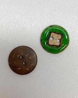Knapp 18 mm grön