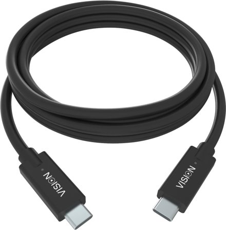 VISION Professional - USB type C-kabel - 24 pin USB-C til 24 pin USB-C - 1 m