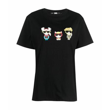 Karl Lagerfeld T-Shirts Sort, Dame