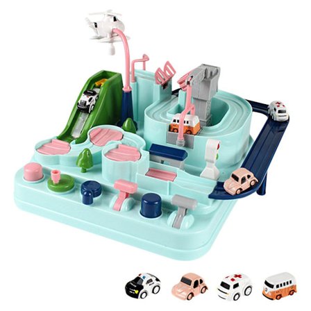 Baby Bil Eventyrspil Manuel Jernbane Togspor Legetøj Til Børn Uddannelseslegetøj