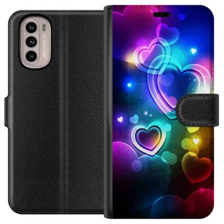 Kompatibel Tegnebogsetui til Motorola Motorola Moto G31 NeonKærlighed