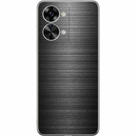 Oneplus Nord 2t Genomskinligt Skal Brushed Metal