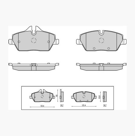Biltema - Bremseklosser