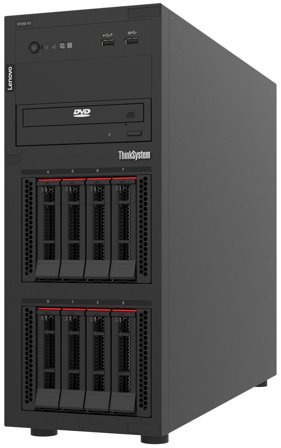 Lenovo ThinkSystem ST250 V3, 1xIntel Xeon 6353P 8C 2.7GHz 65W, 1x16GB 1Rx8, SW RD, 2x800W