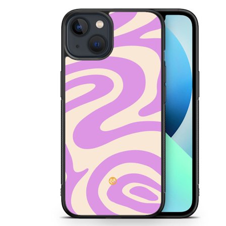 Bjornberry Skal iPhone 13 Mini - Lila 70-tal