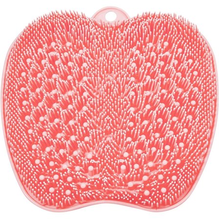 Stor duschfotborste, duschfotskrubb - rengör, exfolierar, masserar dina fötter utan att böja dig, fotcirkulation och lindrar trötta fötter, wi