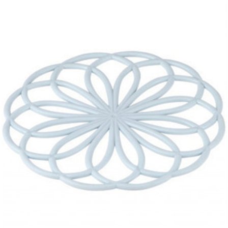 Funktionelle silikoneunderlag til varme retter og køkkengrej? Fleksible udskårne underlag til varme gryder og pander Sæt med 12