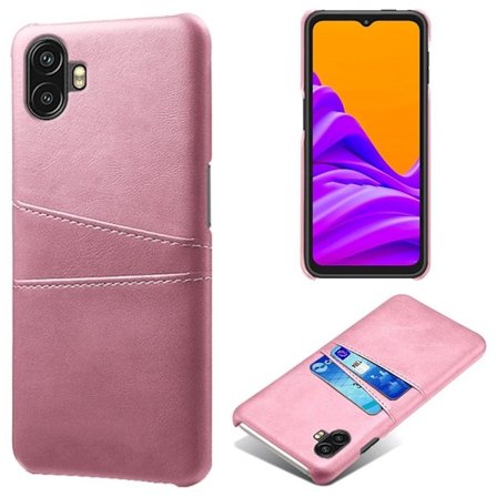 Samsung Galaxy Xcover 2 Pro skal med korthållare - Rosa