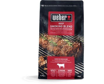 Weber Wood Chip Blend, Beef - Rökflis för nötkött som ger en stark, kryddig smak