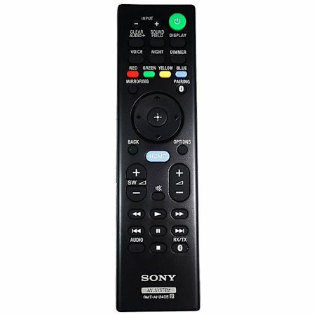 Rmt-ah240e Sony Sound Bar Av-järjestelmän kaukosäädin Rmt-ah240u